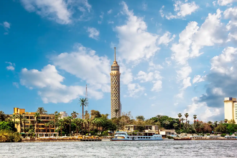 Torre del Cairo a Capodanno con vista panoramica