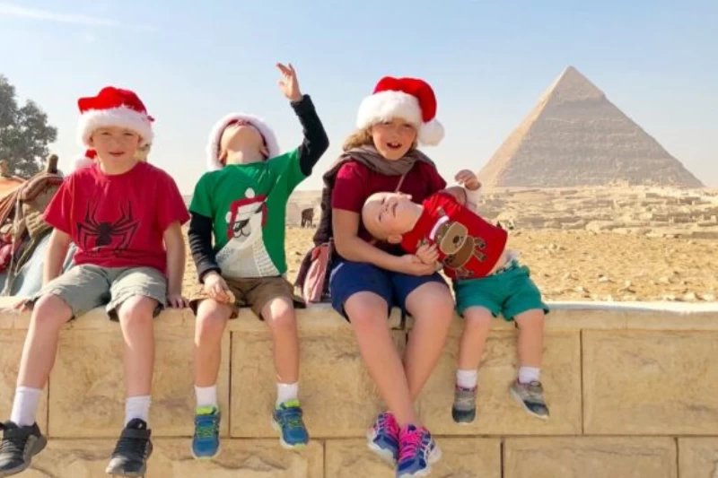 Atmosfera festiva del Natale in Egitto