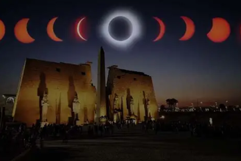 Luxor sarà una delle destinazioni privilegiate per osservare l’eclissi solare.