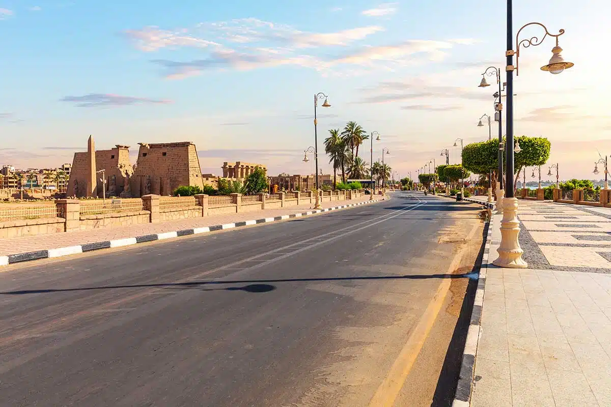 Corniche di Luxor: vista suggestiva e atmosfera unica
