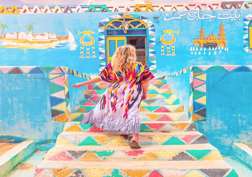 Escursione al Villaggio Nubiano in barca a motore