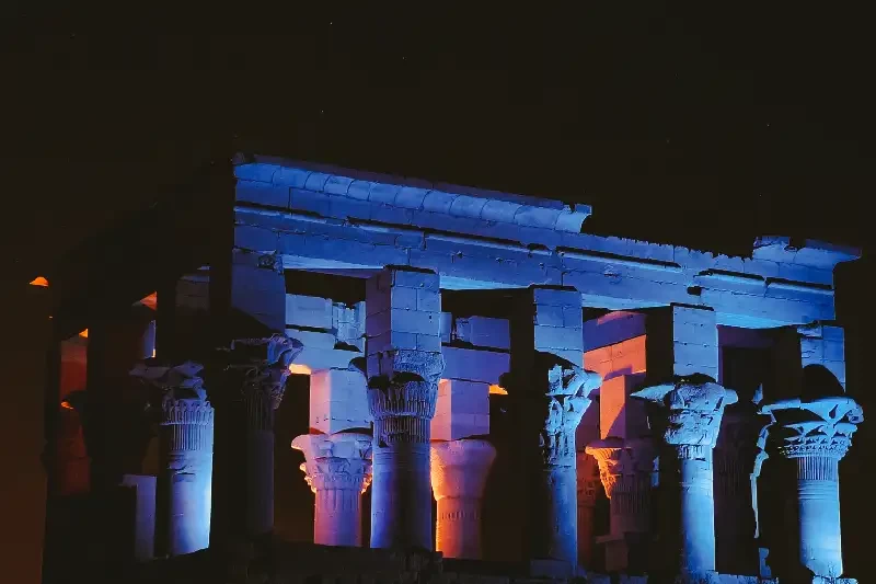 Spettacolo Suoni e Luci al Tempio di Philae ad Assuan
