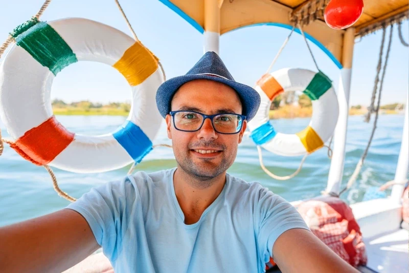 Tour Privato in Feluca sul Nilo con Giardino Botanico di Kitchener