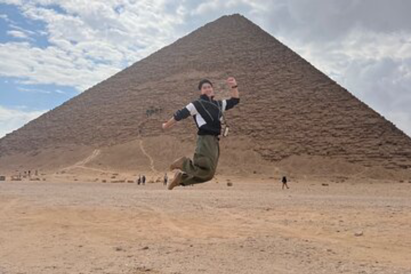 La maestosa Piramide Rossa di Snefru