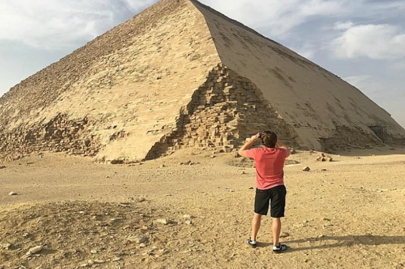 La Piramide Romboidale di Dahshur, un esperimento unico
