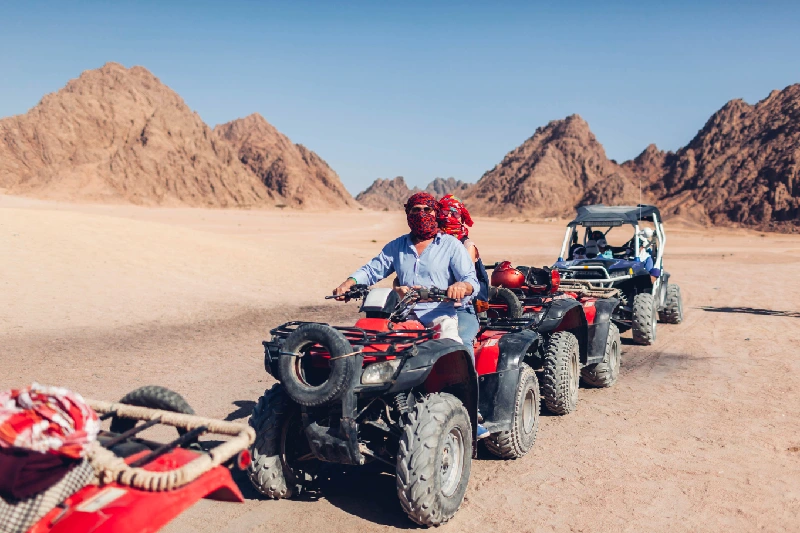 Deserto Sharm safari quad e tramonto nel Sinai