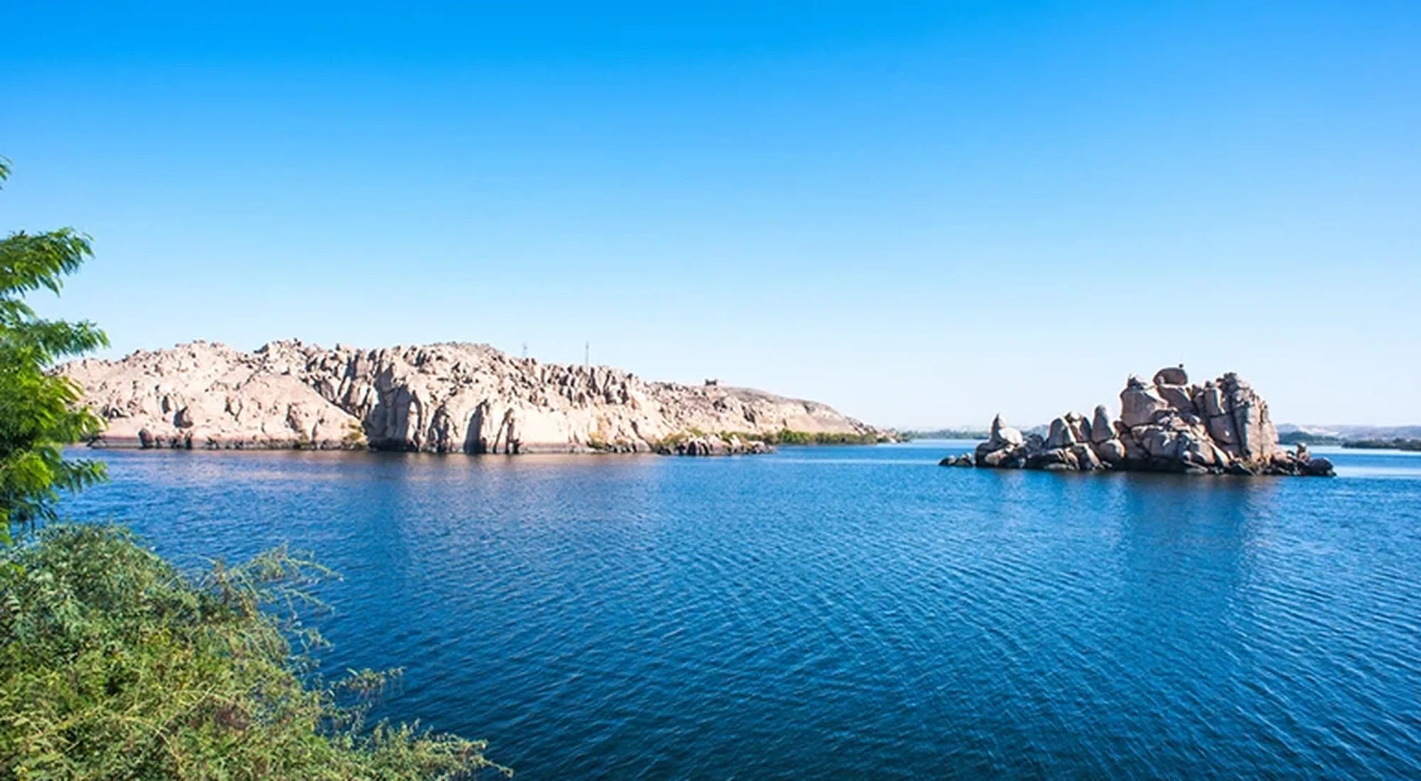 Lago Nasser en África