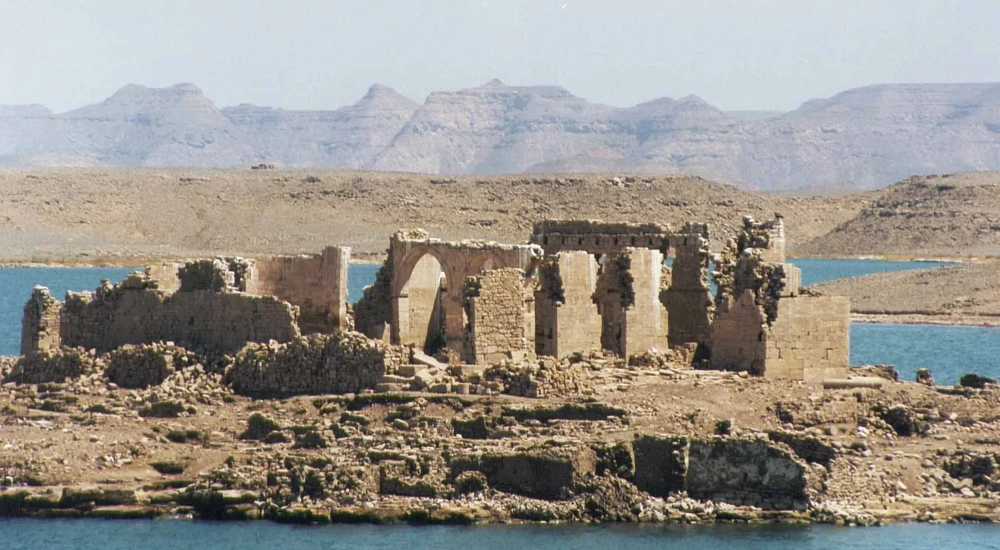 Ruinas del Lago Nasser