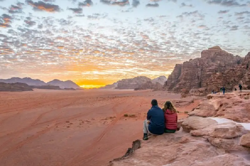 Pasqua in Giordania nel deserto del Wadi Rum