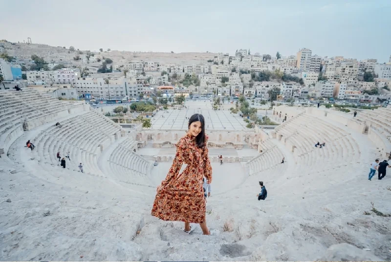 Jerash Giordania tra le rovine romane meglio conservate