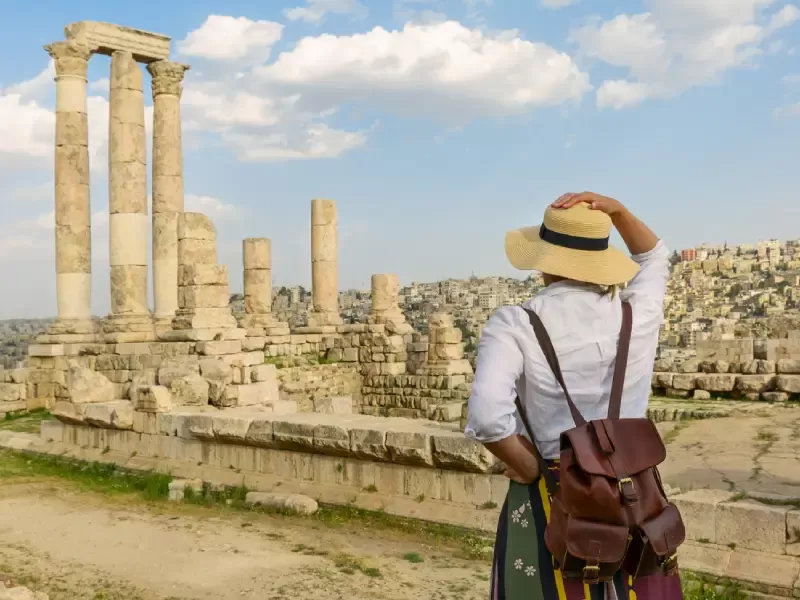 Jerash Giordania visita tra templi e antichi colonnati