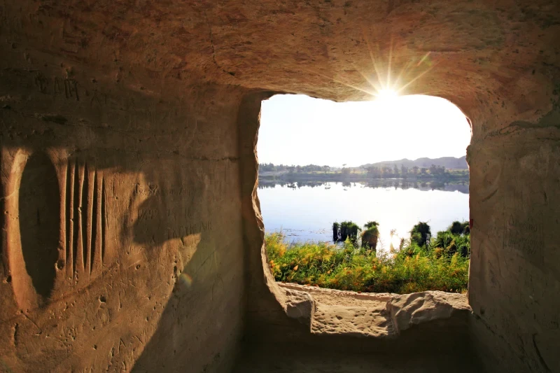 Gebel Elsilsila tempio rupestre del faraone Horemheb