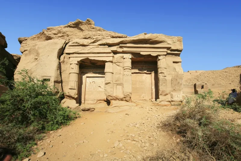 Gebel Elsilsila panorama sul Nilo e siti archeologici