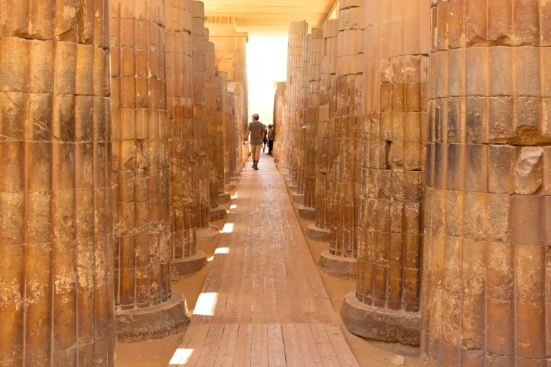 Giza dove si trova vicino al Cairo in Egitto