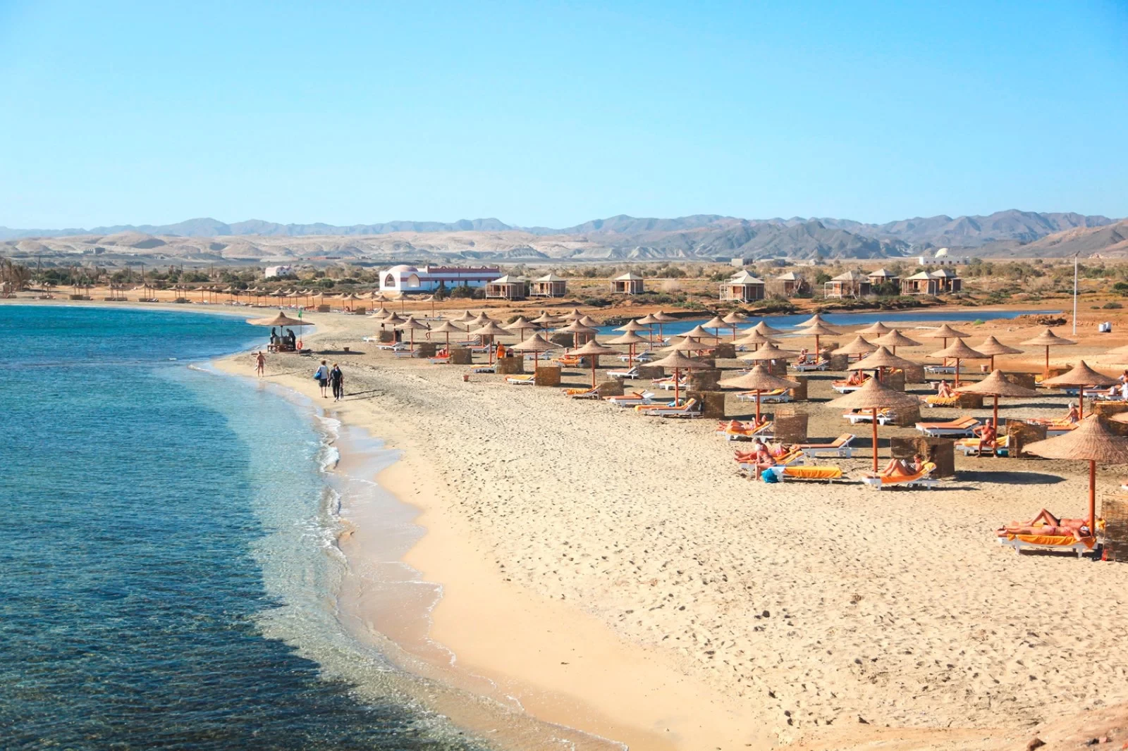 Marsa alam dove si trova sulla costa egiziana del Mar Rosso