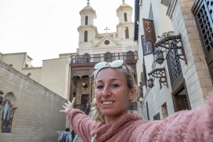 chiesa sospesa cairo, celebre chiesa copta da visitare