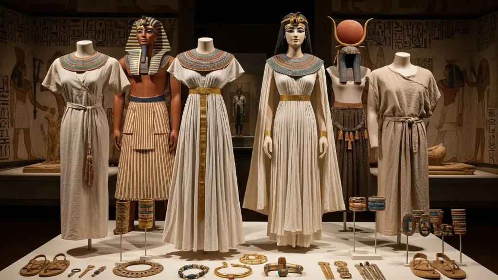 Abbigliamento egiziano: abiti tipici dell'antico Egitto